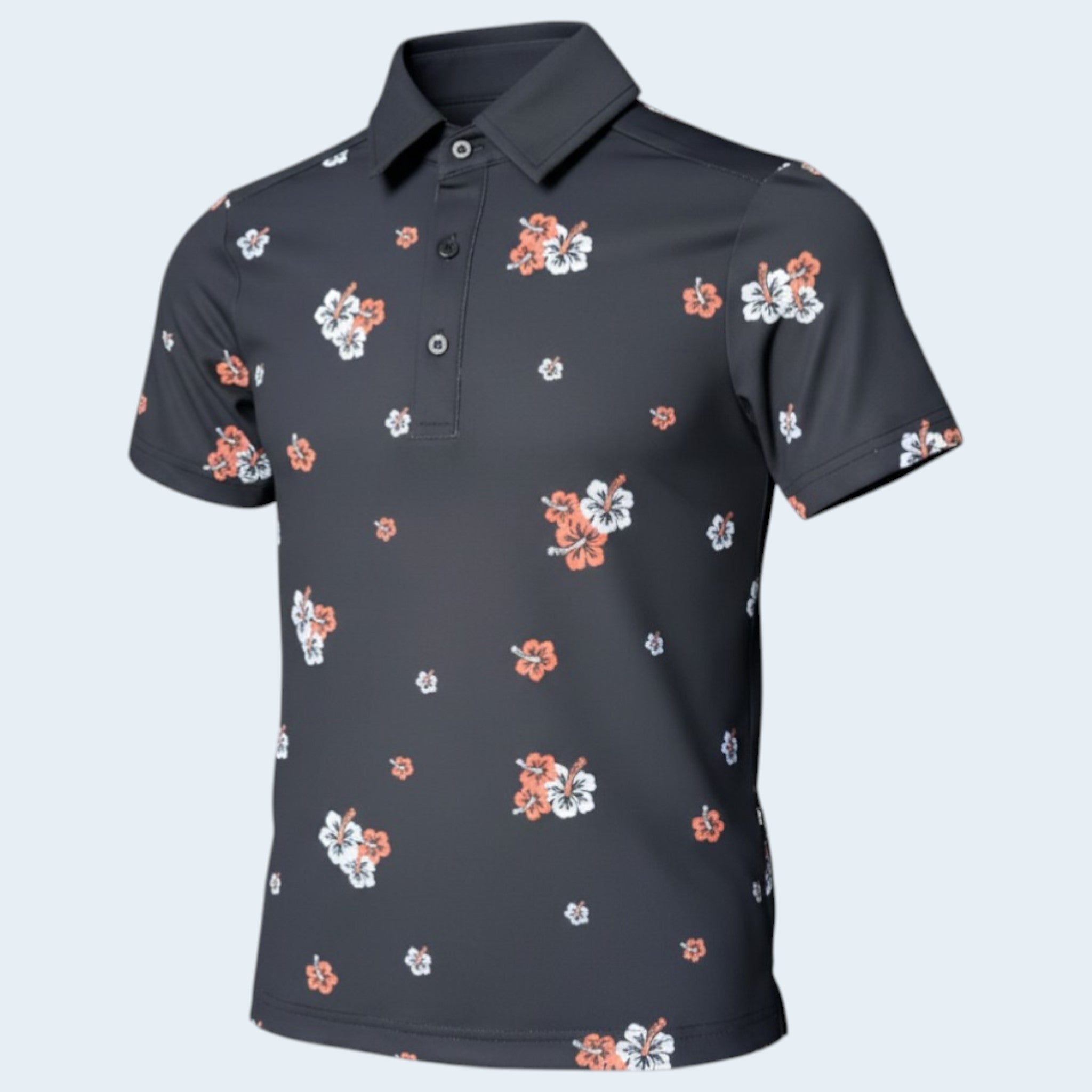 Flower Power Youth/Teen Polo